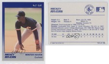 1989 Star Winter Haven Red Sox Mickey Rivers #18