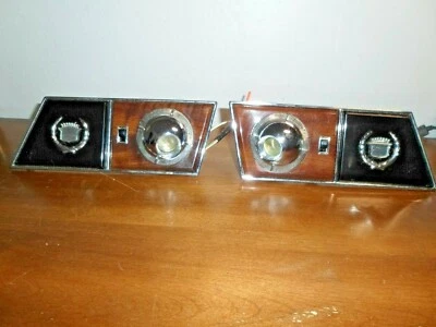 1989 Cadillac Brougham - LOCAL PICK UP Rear Passenger Courtesy Reading Lamp Pair - Imagem 1 de 4