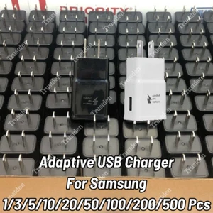 For Samsung S23 22 21 A50 52 USB Fast Power Adapter Block Wall Charger Brick Lot - Picture 1 of 11