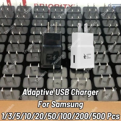 Lote de ladrillos cargador de pared bloque adaptador de corriente rápida USB para Samsung S23 22 21 A50 52 Foto 1 de 4