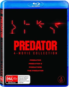 PREDATOR 1-4 (1987-2018) COMPLETE inc The Predator - NEW Au RgB BLU-RAY Set - Picture 1 of 1