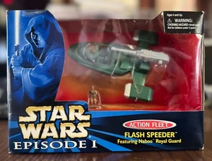Star Wars Action Fleet Flash Speeder Naboo Royal Guard Episode 1 MIB - Picture 1 of 2