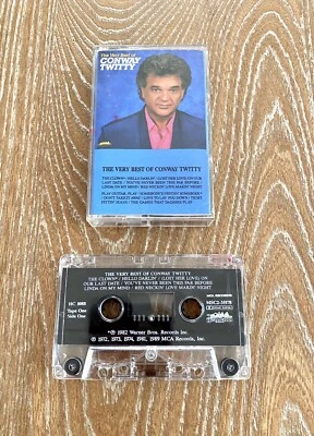 The Very Best Of Conway Twitty Cassette Tape 1989 MCA Records - Image 1 of 4