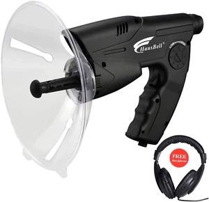 Microfono Parabolico Dispositivo di Ascolto Spia Orecchio Bionico Amplificatore Suono Gadget300ft - Foto 1 di 12
