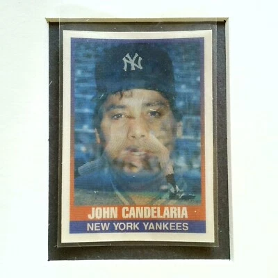 #202 John Candelaria 1989 Sportflics Base Card New York Yankees - Image 1 of 2