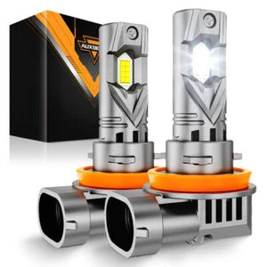 AUXBEAM H11 LED Headlight Low Beam Canbus Super Bright 6500K White 24000LM 90W - Foto 1 di 12