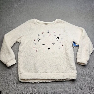 Polar Bear Sweatshirt Youth 2XL 20.5 Plus Long Sleeve Soft Girls Comfort - Picture 1 of 15
