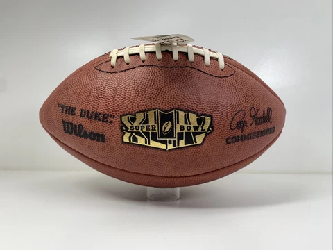 Super Bowl XLIV Wilson Official Game Ball Colts Saints Cover