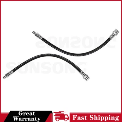 2x Manguera de freno delantera Sunsong para Mercedes-Benz 190D 1984 1985 1986 1987 1988 1989 Foto 1 de 4