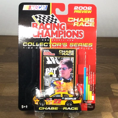 Ward Burton #22 CAT 1:64 Scale NASCAR Racing Champions 2002 Preview - Image 1 of 3