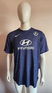 Carlton Blues AFL Nike 902447-419 Mens Navy Dri-Fit Training T Shirt Size L New - Picture 1 of 8