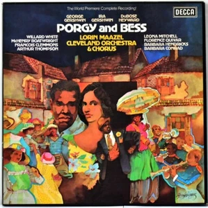 Decca SET 609-11 UK GERSHWIN "Porgy & Bess" LORIN MAAZEL #3LPs BOXSET + Libretto - Imagen 1 de 8