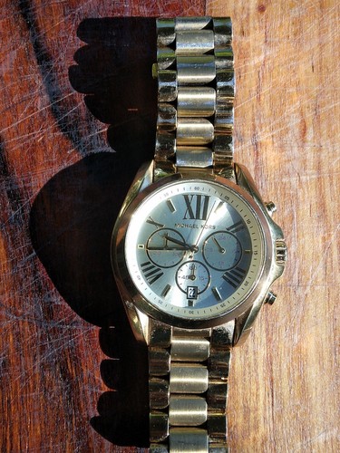 MICHAEL KORS MK5605 Bradshaw Unisex Tono Oro Bracciale Acciaio Inox