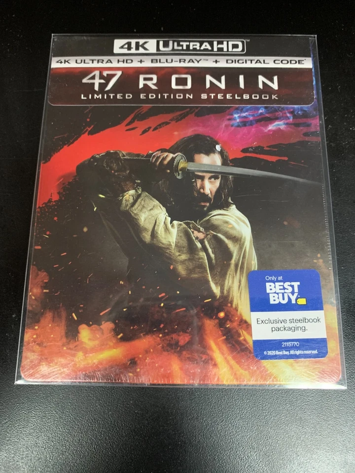 47 Ronin 4k Ultra HD Limited Edition Best Buy Steelbook