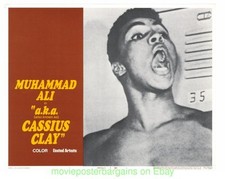 AKA CASSIUS CLAY MUHAMMED ALI 11x14 Inch Lobby Card Set of 8 Movie Poster 1970