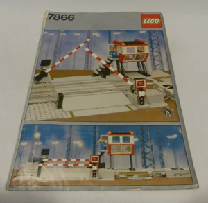 LEGO® 7866 Bauanleitung Eisenbahn elektrischer Bahnübergang 12V - Picture 1 of 3