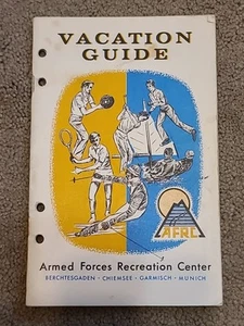 1978 Forze Armate Centro Ricreativo AFRC Guida Vacanze per la Germania  - Foto 1 di 4