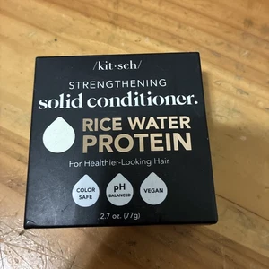 Kitsch Strengthening Solid Shampoo Conditioner Rice White Tea Mandarin A4 - Picture 1 of 2