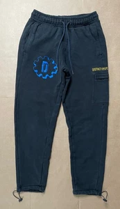 Puma Men’s Small Distinct Life Aspire To Inspire Black Jogger Sweat Pants - Picture 1 of 9