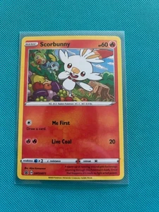 Scorbunny Swsh071 Swsh: Sword & Shield Promo Cards Holo - English - Picture 1 of 2