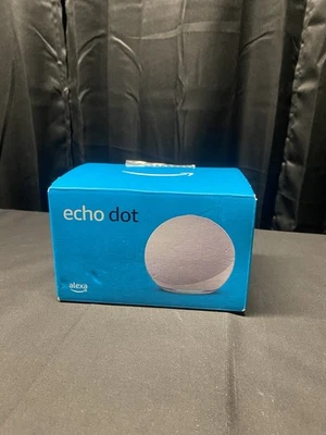 Amazon Alexa Echo Dot 4th Generation Smart Speaker White - Image 1 of 3