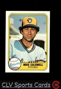 Milwaukee Brewers Mike Caldwell #512 Fleer Baseball fast neuwertig oder besser - Bild 1 von 2