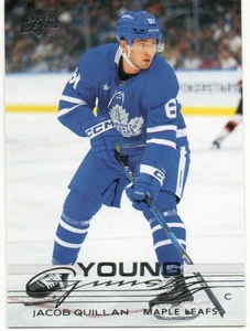 25-26 2025-26 Upper Deck 1 Jacob Quillan ROOKIE Young Guns #241-Leafs - Picture 1 of 1