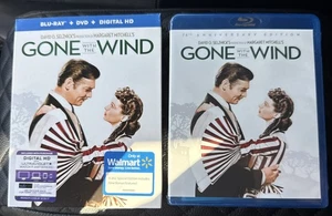 New Gone with the Wind 75th Anniversary Blu-Ray With Slipcover Walmart Exclusive - Imagen 1 de 4