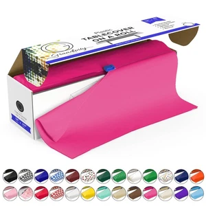 Kunststoff Tischdeckenrolle - 54 Zoll x 300 Fuß Hot Pink Kunststoff Tischdecken für Pa... - Bild 1 von 8