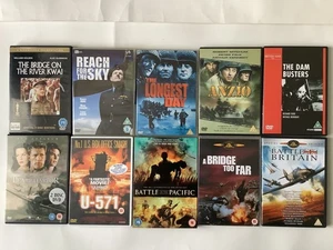 10 x  World War 2 related DVDs, Anzio, U- 571,  plus much more Bundle, Job Lot - Picture 1 of 13