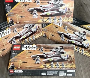 ✅ LOTTO LEGO NNISB di quattro (x4) Star Wars Republic Fighter Tank Set 75342 - Foto 1 di 7
