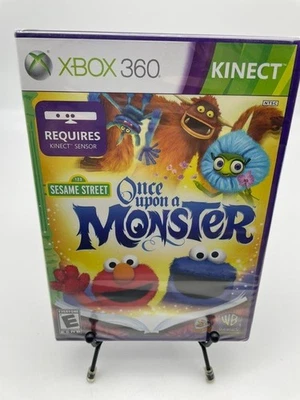 Sesame Street: Once Upon a Monster (Microsoft Xbox 360, 2011) New sealed - Image 1 of 2