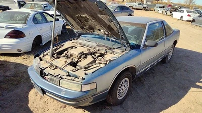 Olds Cutlass Cierra 1988-1993 pasajero conjunto colector de escape derecho fabricante original 2,8 l Foto 1 de 4