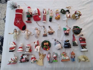 Vintage 34 WEIHNACHTSSCHMUCK ALLER ART - Bild 1 von 15