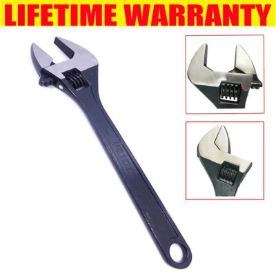 AUTOFATHER 18" inch /450mm Ajustable Spanner 52mm Wide Adjustable Jaw Workshop Must Tool