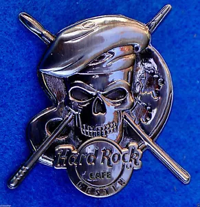 PIN DESTIN ARTISTA PINTOR ARTISTA PALETA 3D PLATA CALAVERA SERIE Hard Rock Café - Imagen 1 de 1