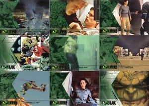 The Incredible Hulk Movie 2003 Upper Deck Complete Base Card Set of 81 Marvel