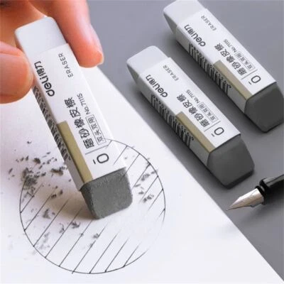 MARKENLOS Stationery Ballpoint Pen Sand Eraser Frosted Eraser Ink Pen Eraser Matte Eraser