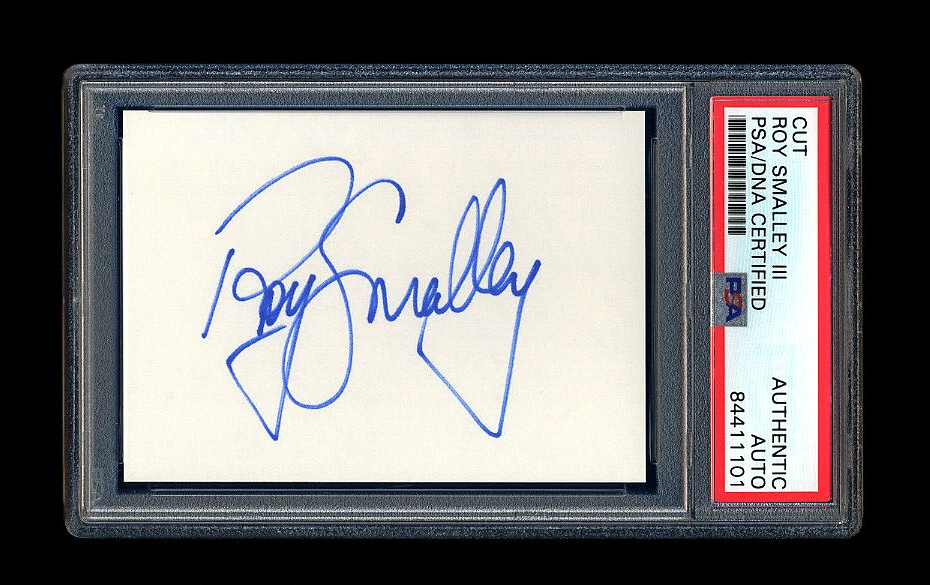 ROY SMALLEY III SIGNED MINT CUT PSA/DNA AUTOGRAPHED MINNESOTA TWINS 1979 ALLSTAR - Image 1 of 1