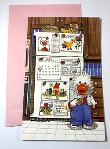 1986 Suzy's Zoo ~ Vintage Mother's Day Card ~ - Picture 1 of 4