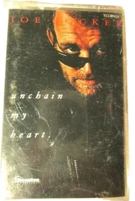 Joe Cocker Unchain My Heart Cassette Tape 1987 *TESTED*. - Image 1 of 3