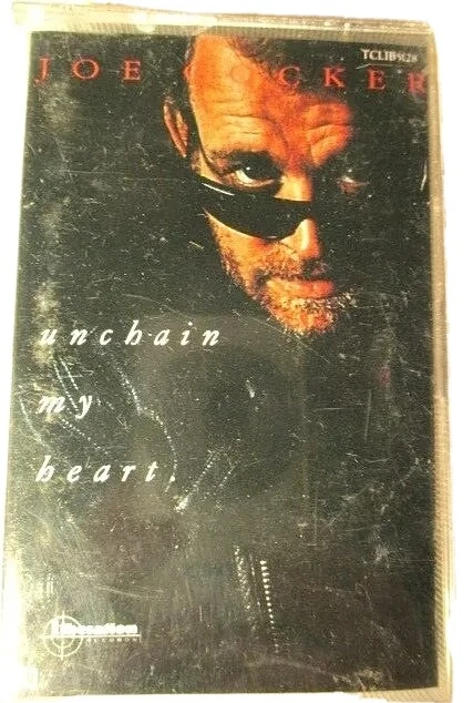 Joe Cocker Unchain My Heart Cassette Tape 1987 *TESTED*. - Image 1 of 3