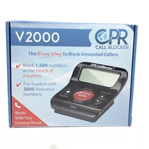 Blocco chiamate CPR V2000 preprogrammato con 2000 numeri di telemarketing truffa - Foto 1 di 6