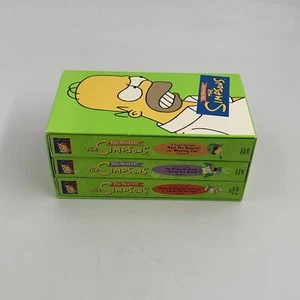 The Best of the Simpsons - Vol 1-3 - VHS - Picture 1 of 5