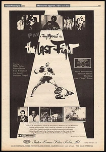 THE LAST FIGHT__Original 1982 Trade AD / poster__JOE SPINELL__FRED WILLIAMSON - Picture 1 of 1