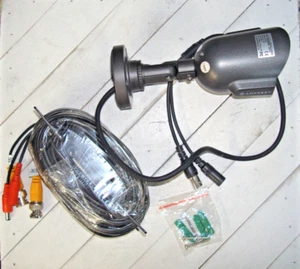 Amcrest AMC960HBC Black Bullet Security Camera - 800TVL's w/ 60 ft. BNC Cable - Picture 1 of 8