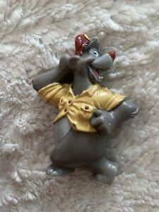 1991 Vintage Disneys Talespin BALOO The Bear Figure 2" PVC Jungle Book Figurine