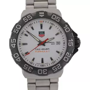 TAG Heuer Formula 1 WAH1111 White Dial 41mm Men's Watch - Picture 1 of 10