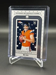 2024 Panini Photogenic - Bo Nix 2024 Rookie Introductions #5 RC - Picture 1 of 2