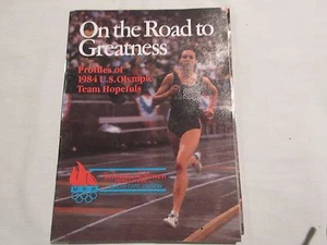 U.S. Olympics, 1984 Booklet, "On the Road To Greatness" , Michael Jordan - Picture 1 of 9